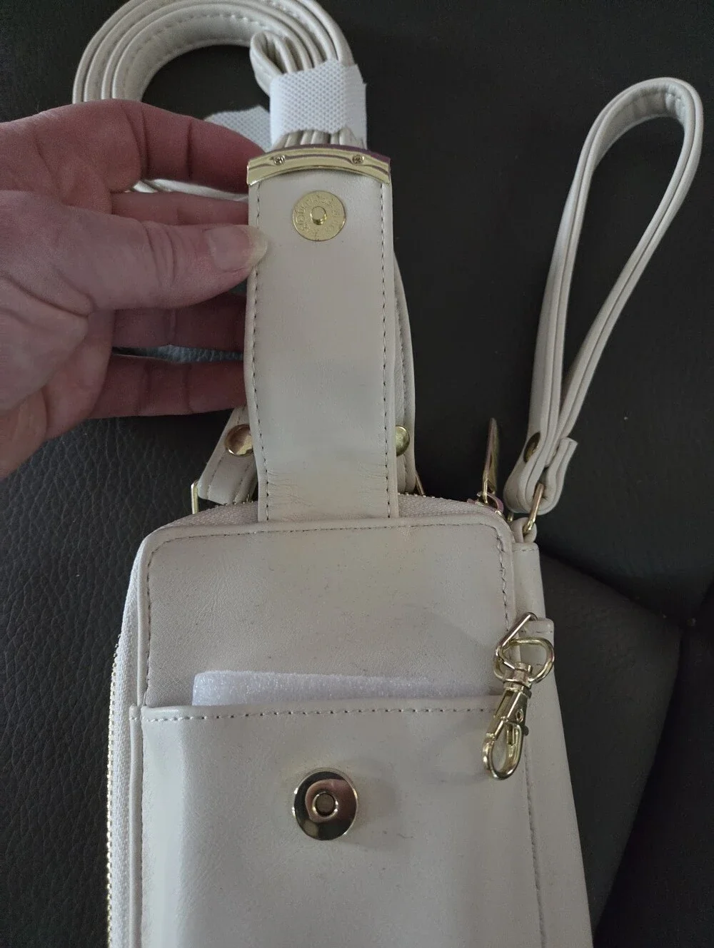 Brand new cell phone wallet wristlet/shoulder bag